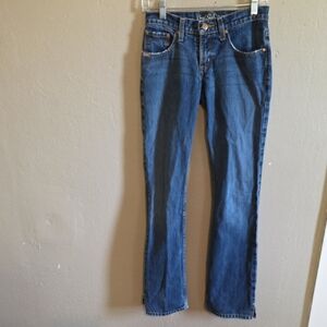 Cruel Girl Blue Boot Cut Jeans Classic Style